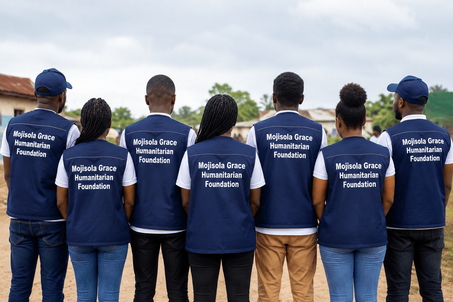 Mojisola Grace Humanitarian Foundation founder and team