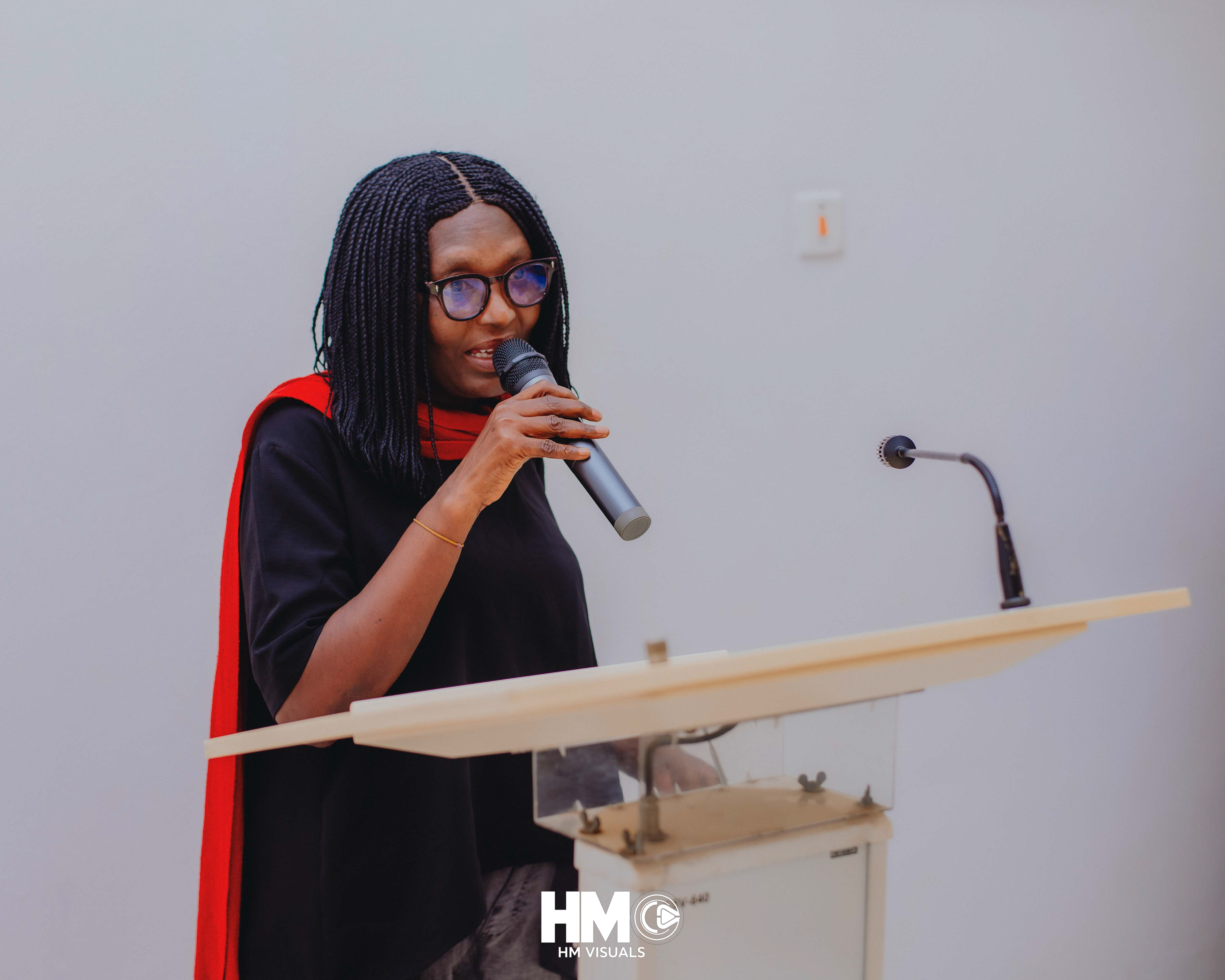Dr Mrs Rosemary Odigbo, State Coordinator, Child Protection Network Nigeria (CPNN), Oyo State Chapter, delivering a goodwill message at the Official Opening of Mojisola Grace Humanitarian Foundation.