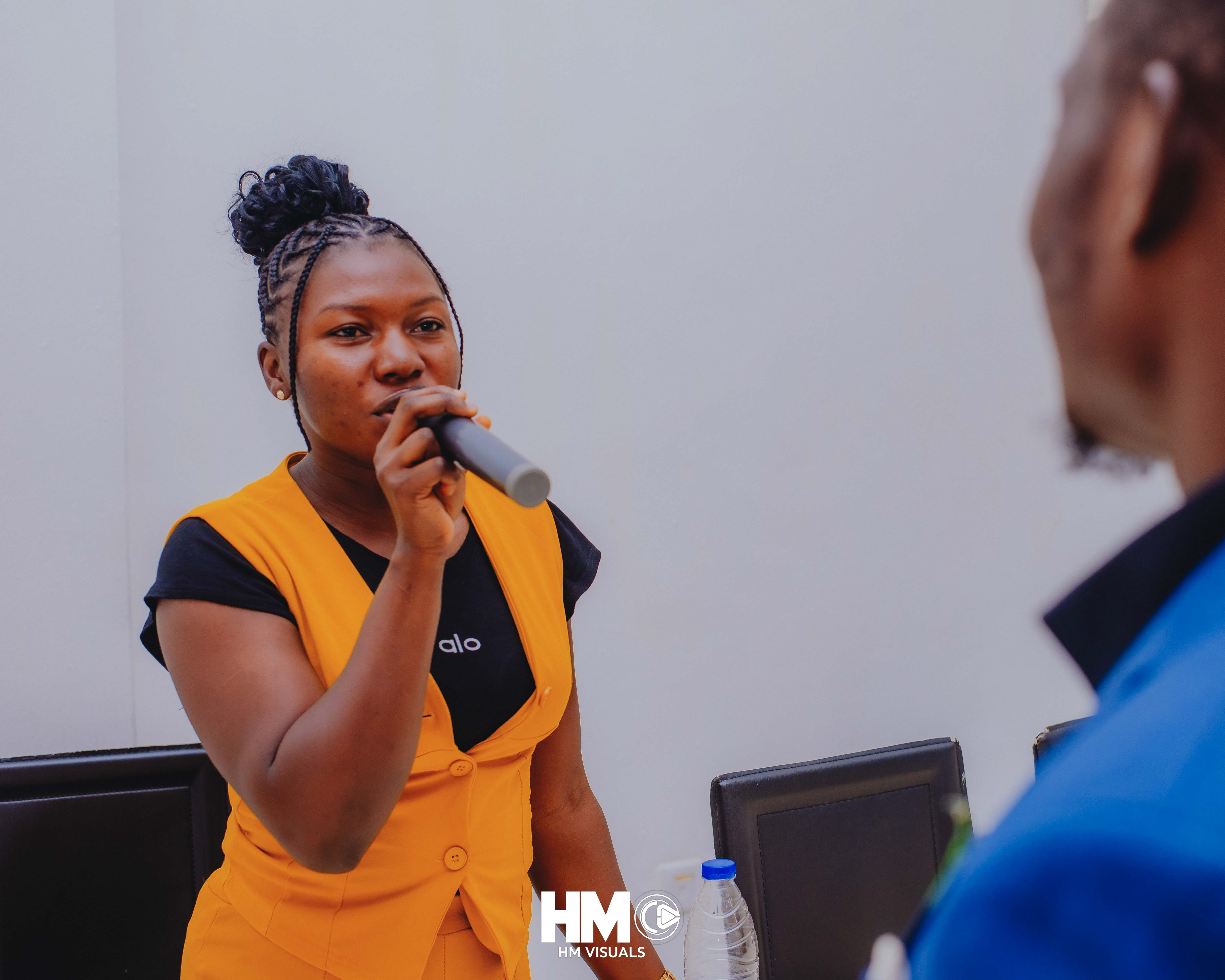 Interactive session with Miss Akele Jumoke during the Official Opening of Mojisola Grace Humanitarian Foundation.